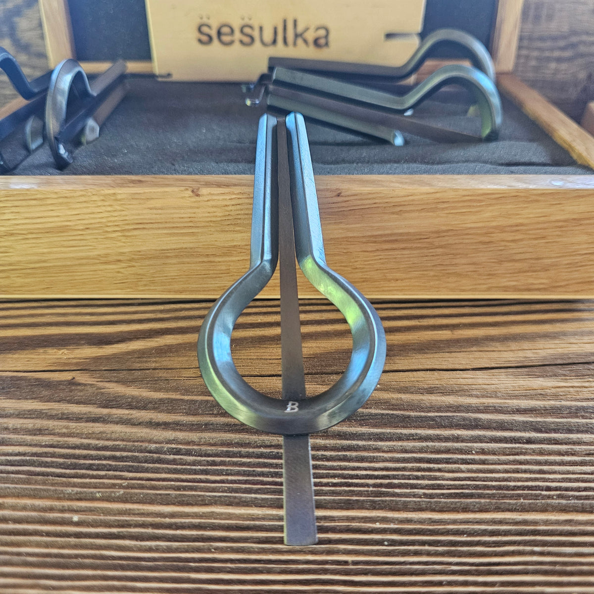 Jumbo jew's harp from S̈es̈ulka, Czech Republic