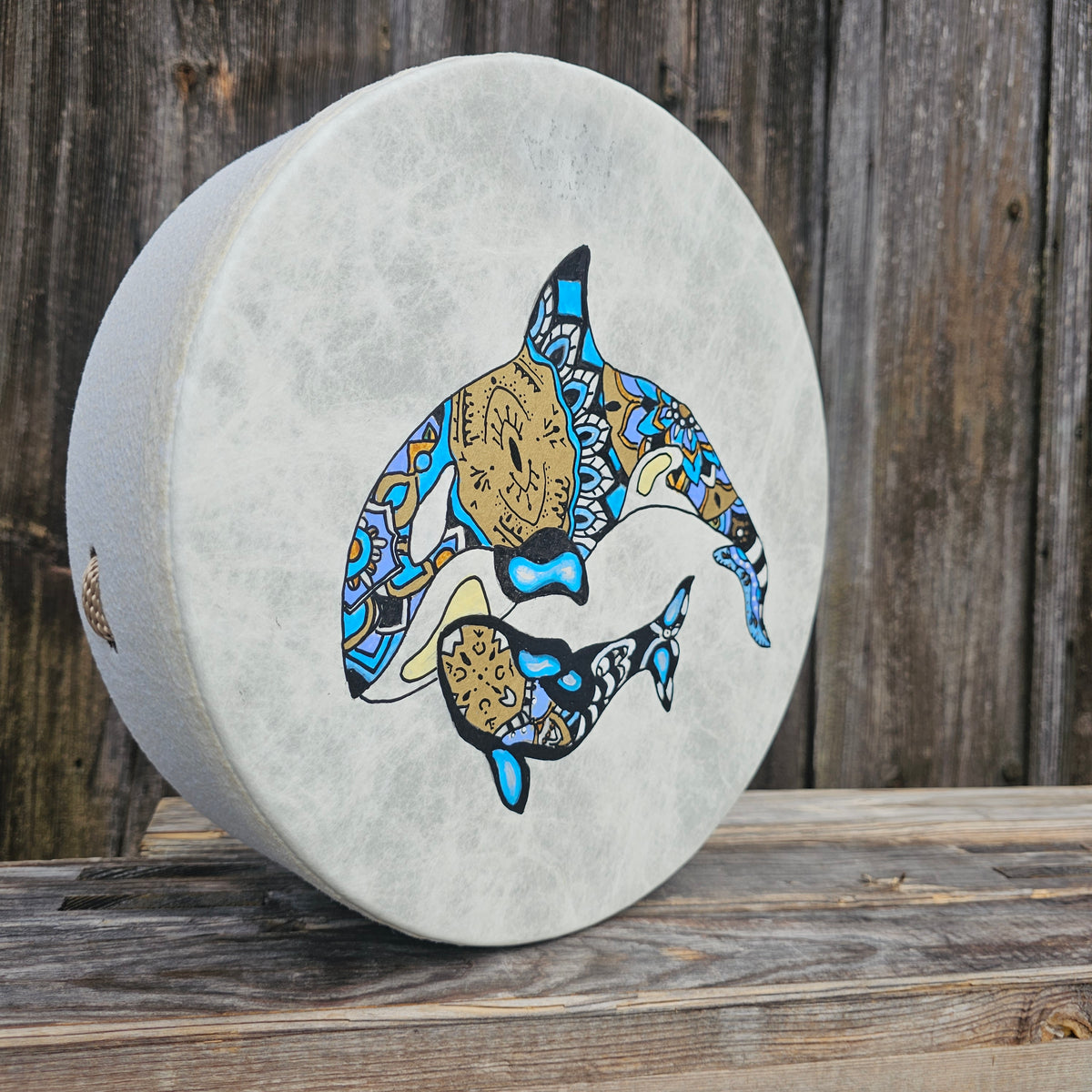 Vegane Buffalo Drum ø 30 cm mit Schlägel