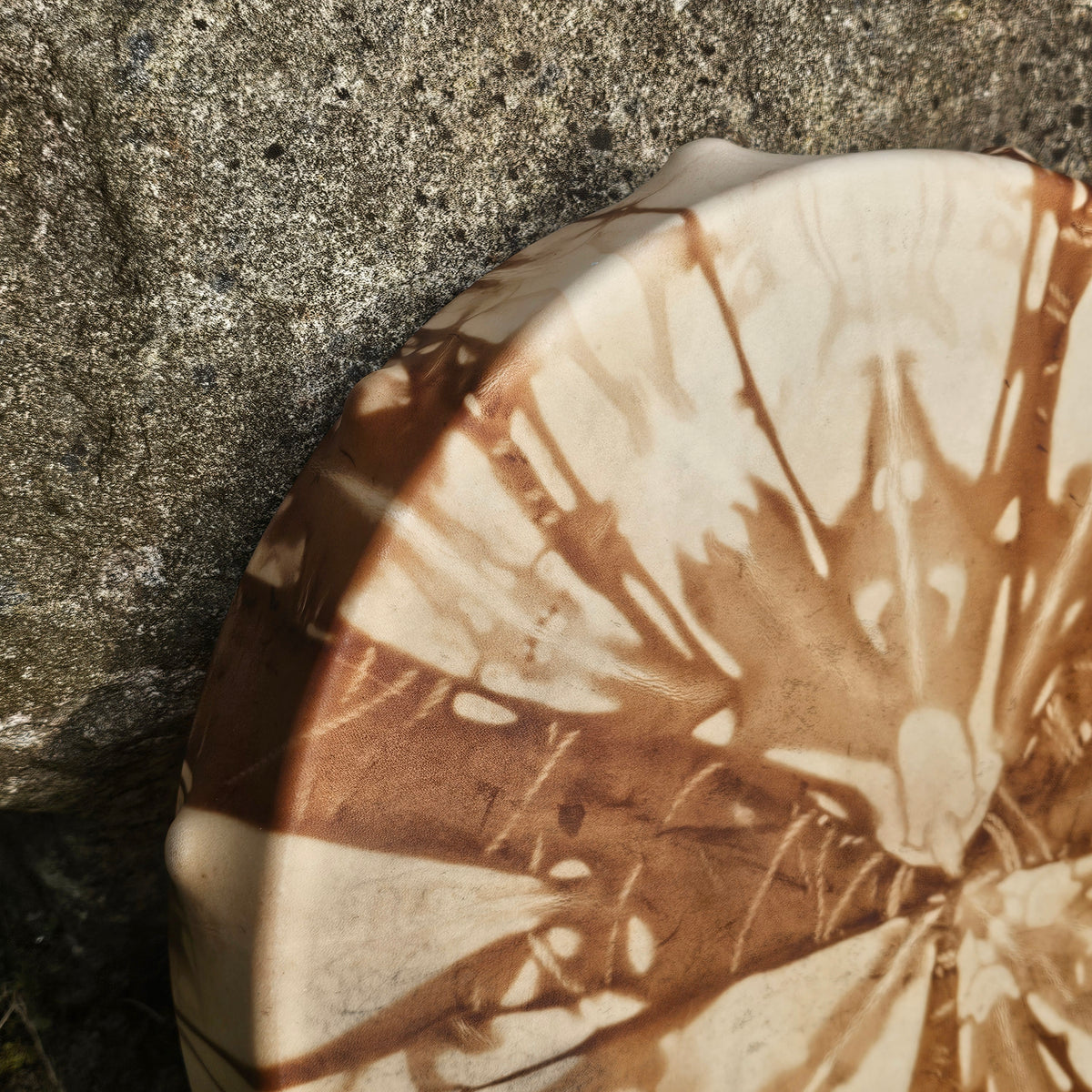 Full moon shaman drum ø 45 cm - birch - deer