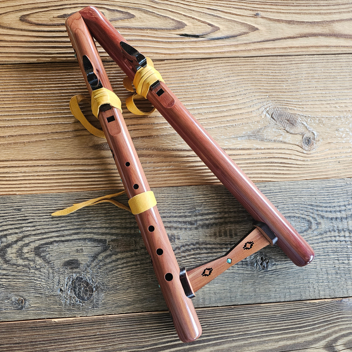 Flûte double Kestrel ré aigu