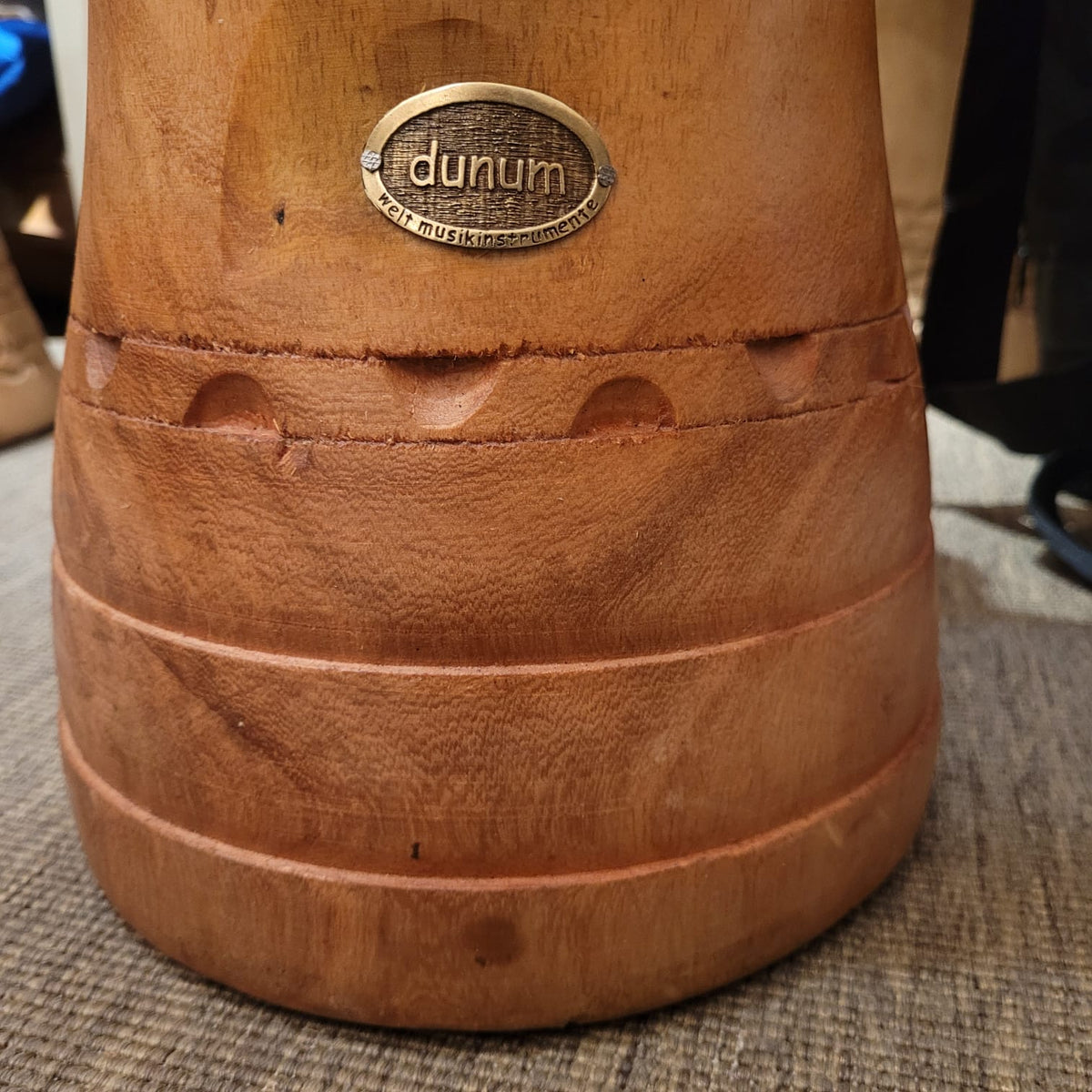 Djembé from Ghana, Ø 31 cm, H 58 cm