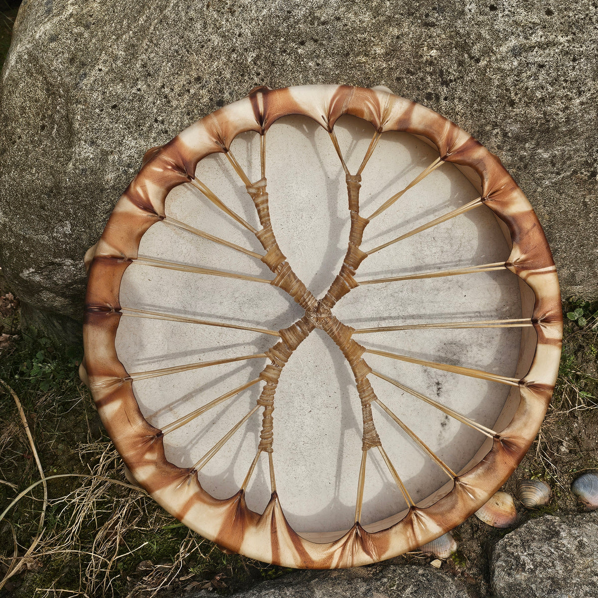 Full moon shaman drum ø 45 cm - birch - deer