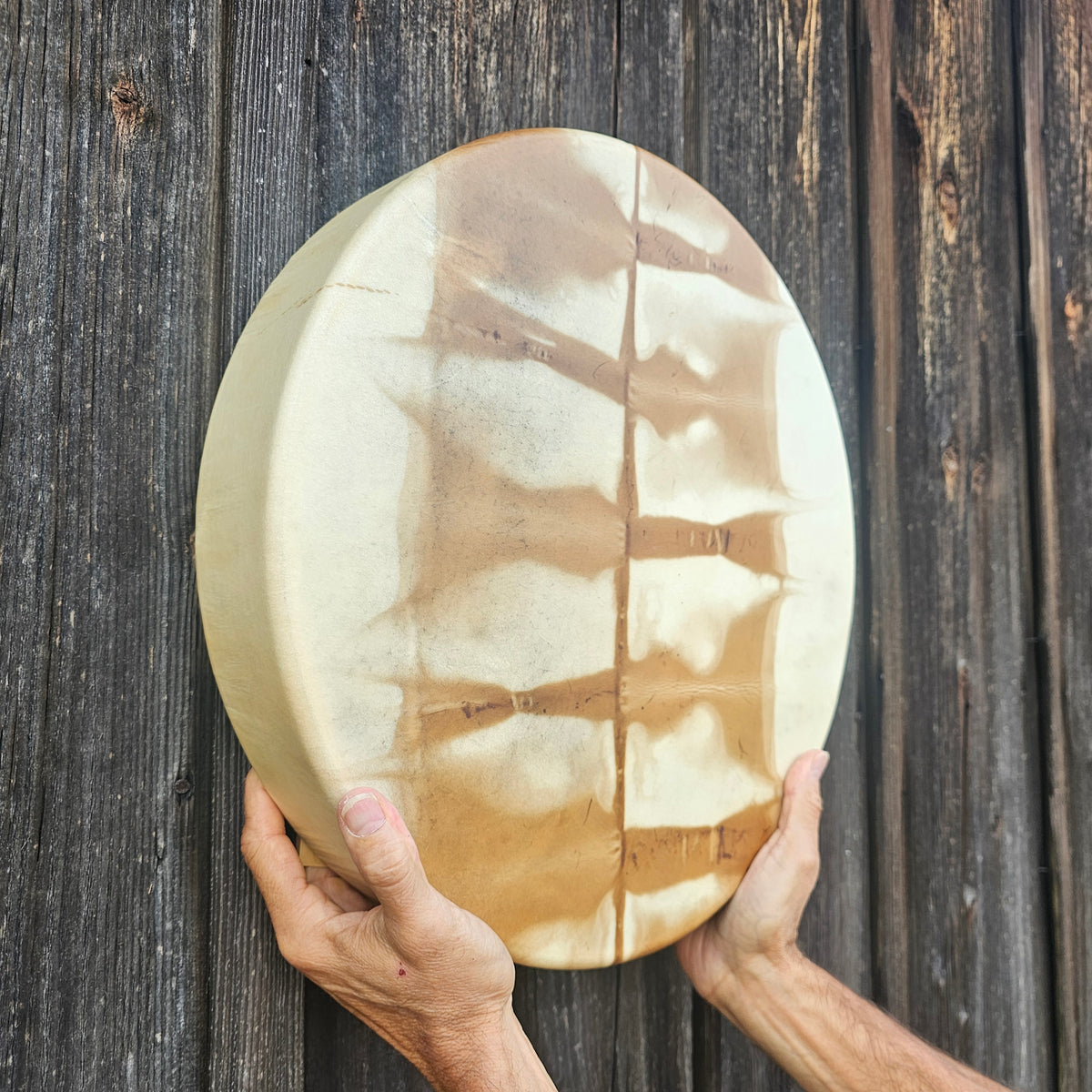 Full Moon Shaman Drum, 40 cm diameter | Deer | Linden
