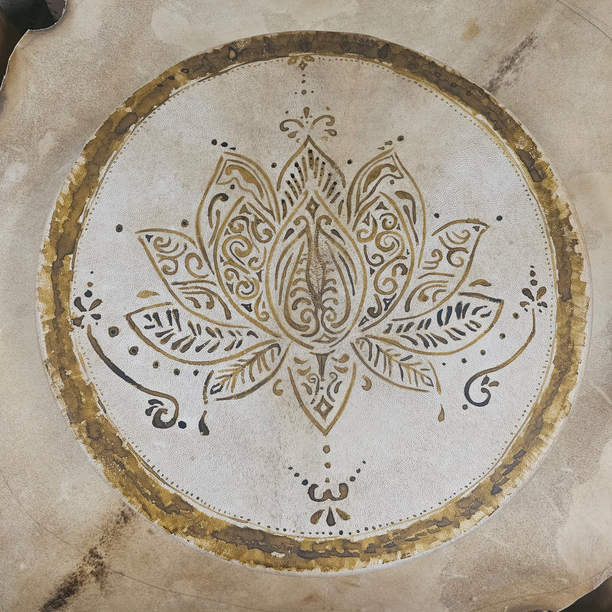 Shaman Drum, 40 cm diameter - hand-painted