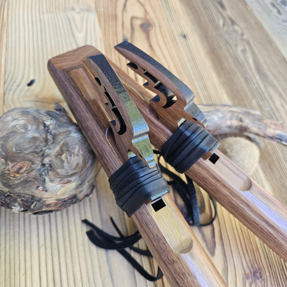 Twin Tail Doppel 'G' Walnuss