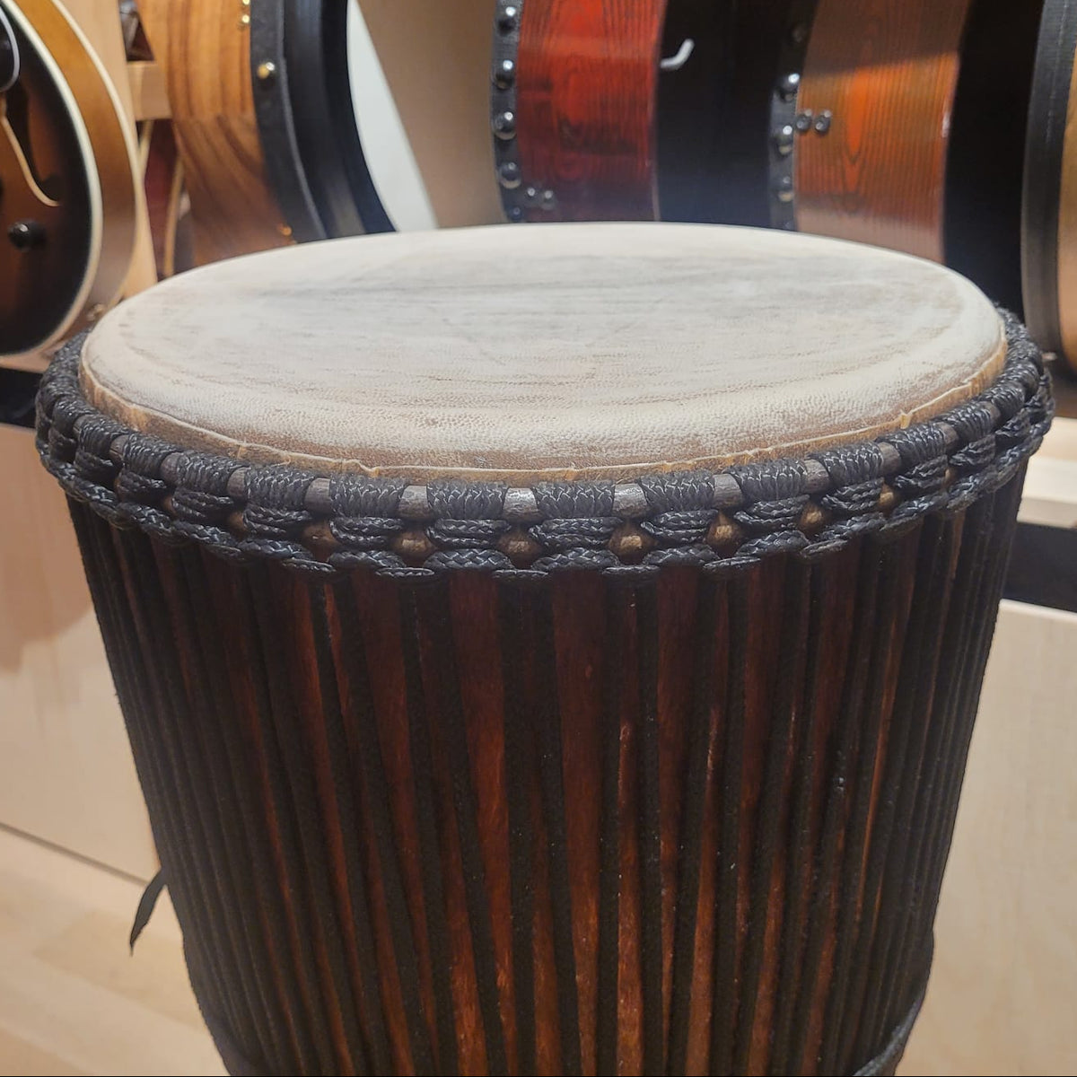 Master class de djembé du Burkina Faso, Ø 34,5 cm, H 66 cm