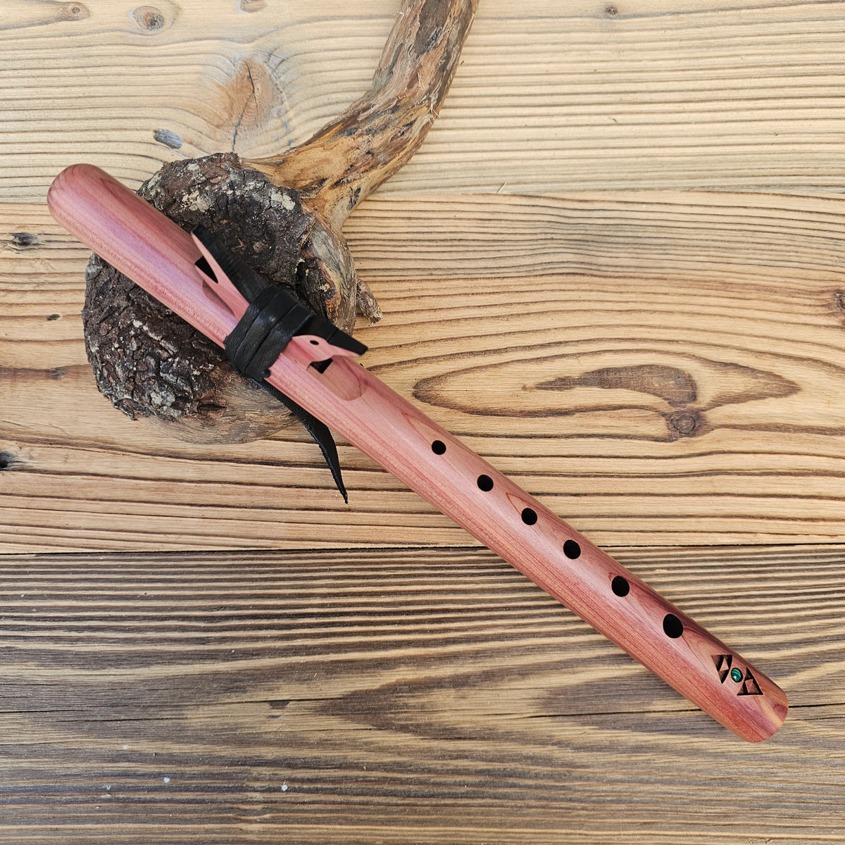 Pocketflöte G mit Malachit