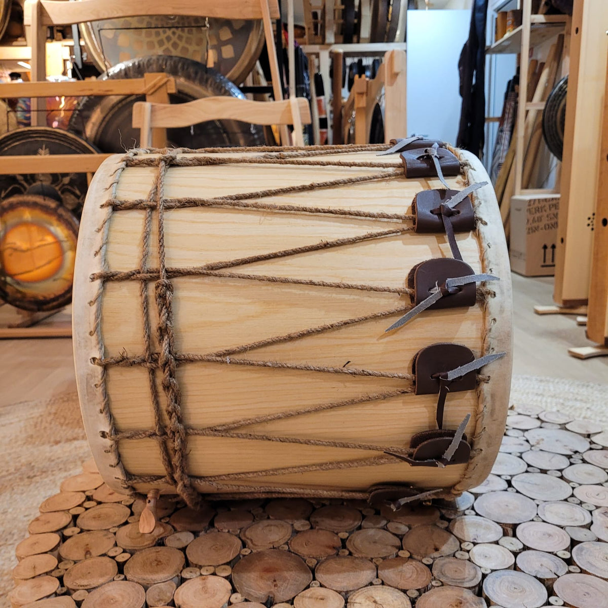 Tambour médiéval | 33 x 33 cm