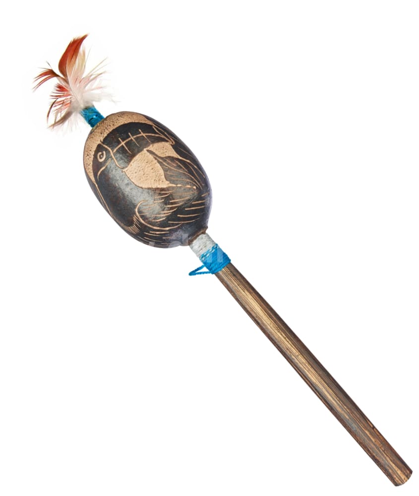 Schamanenrassel | Musikinstrumente für Gross & Klein | Klangeffektinstrumente | Dunum.ch