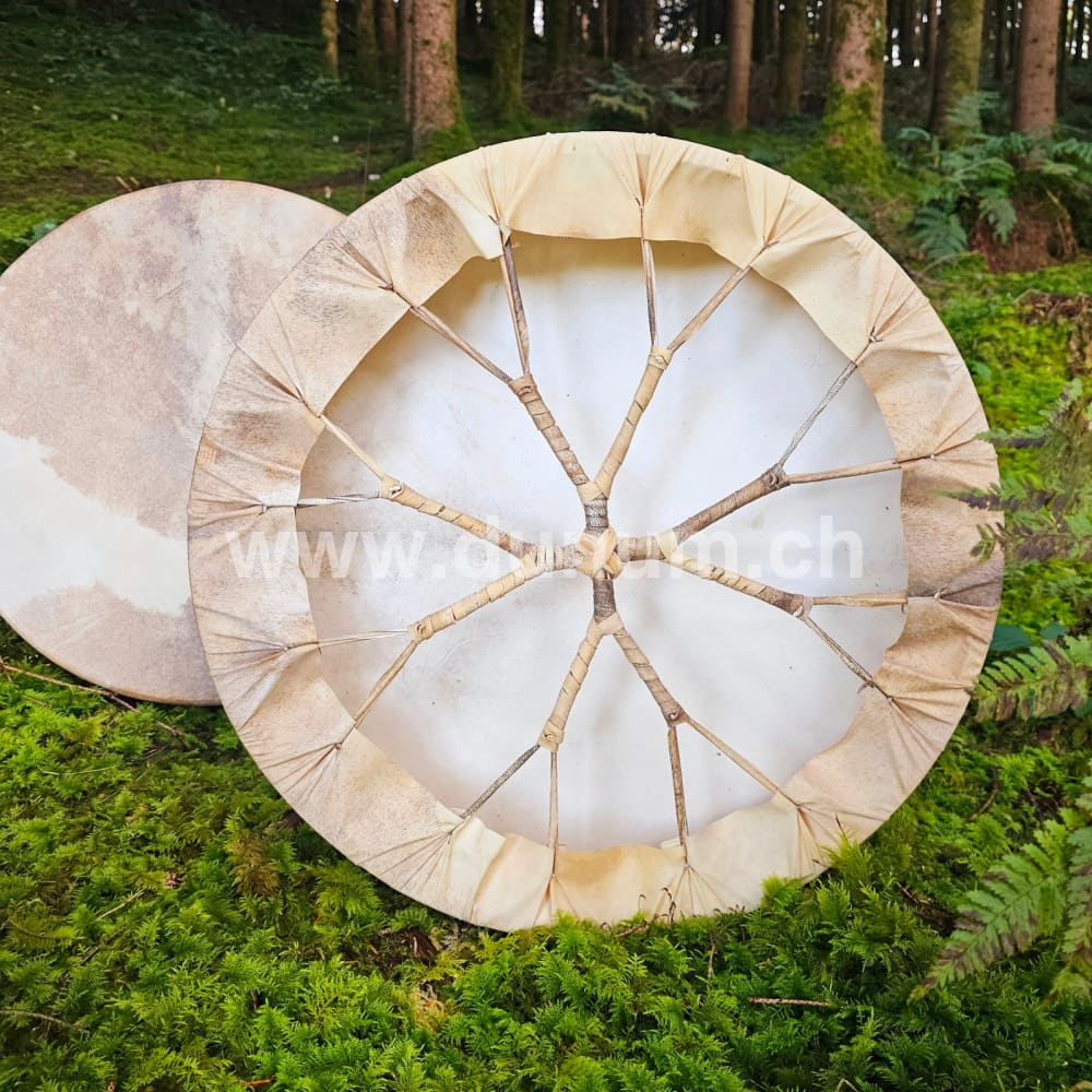 Schamanentrommel ø 40 oder 50 cm - Ziege mit Tasche 50 cm