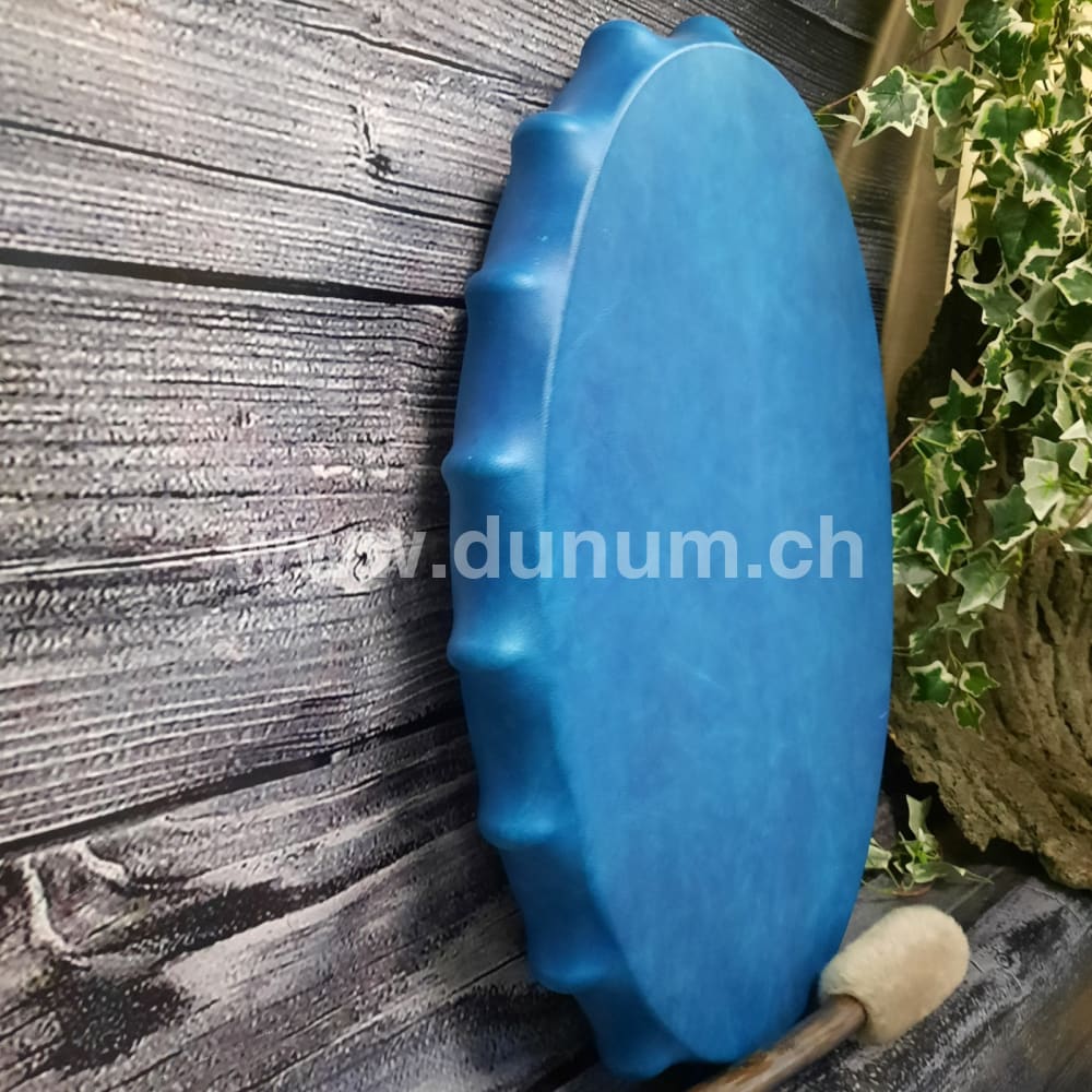 Schamanentrommel Oval Blau - Ziege | Schamanentrommel | Perkussion & Trommel | Dunum.ch