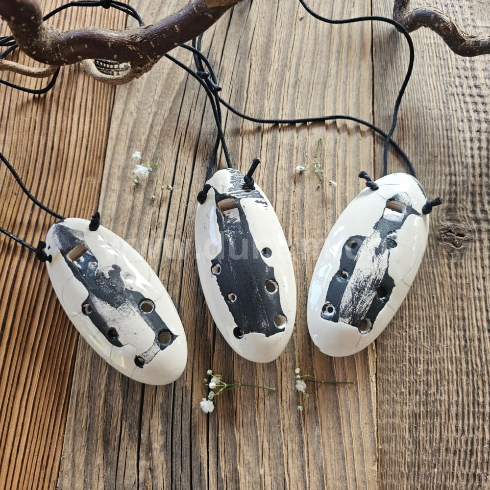 Sepia-Okarina | 5 Loch | pentatonisch in F 432 Hz