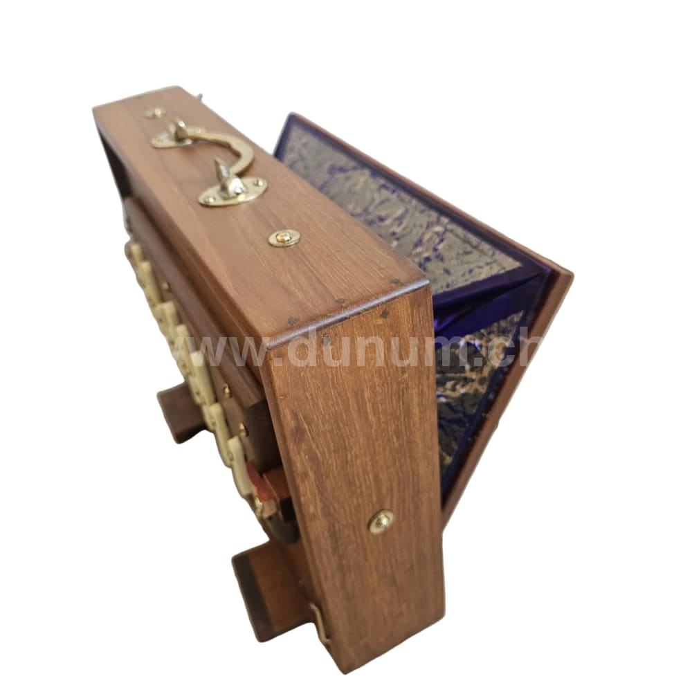Shrutibox Small / Medium / Large – 13 chromatische Töne 440 Hz Teakholz inkl. Tasche.
