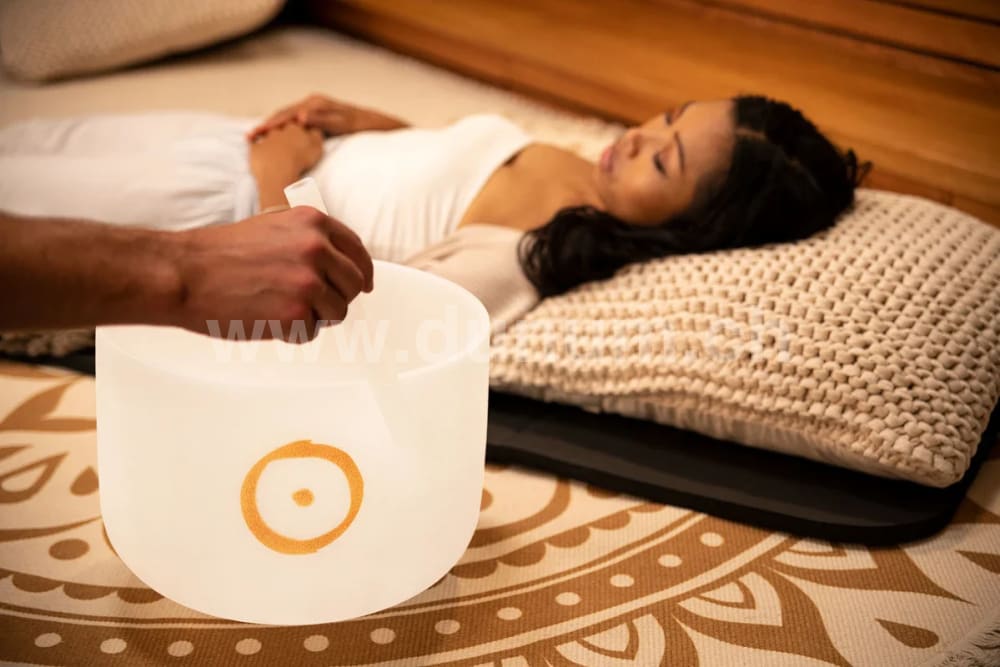 Sonne Kristallklangschale 252,44 Hz / H3