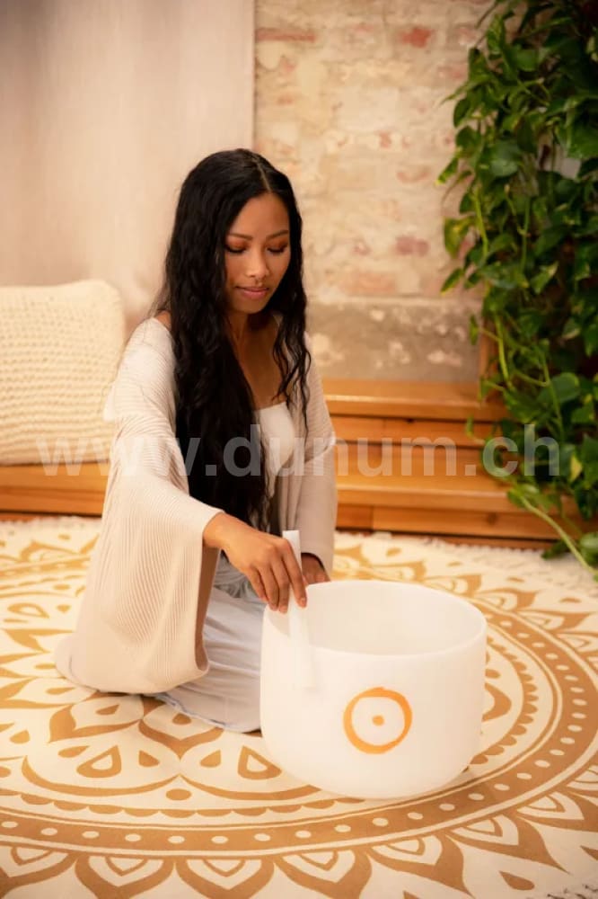 Sonne Kristallklangschale 252,44 Hz / H3