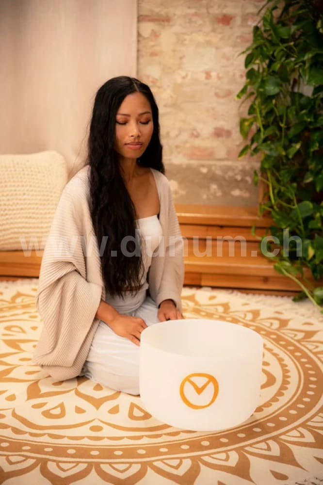 Sonne Kristallklangschale 252,44 Hz / H3