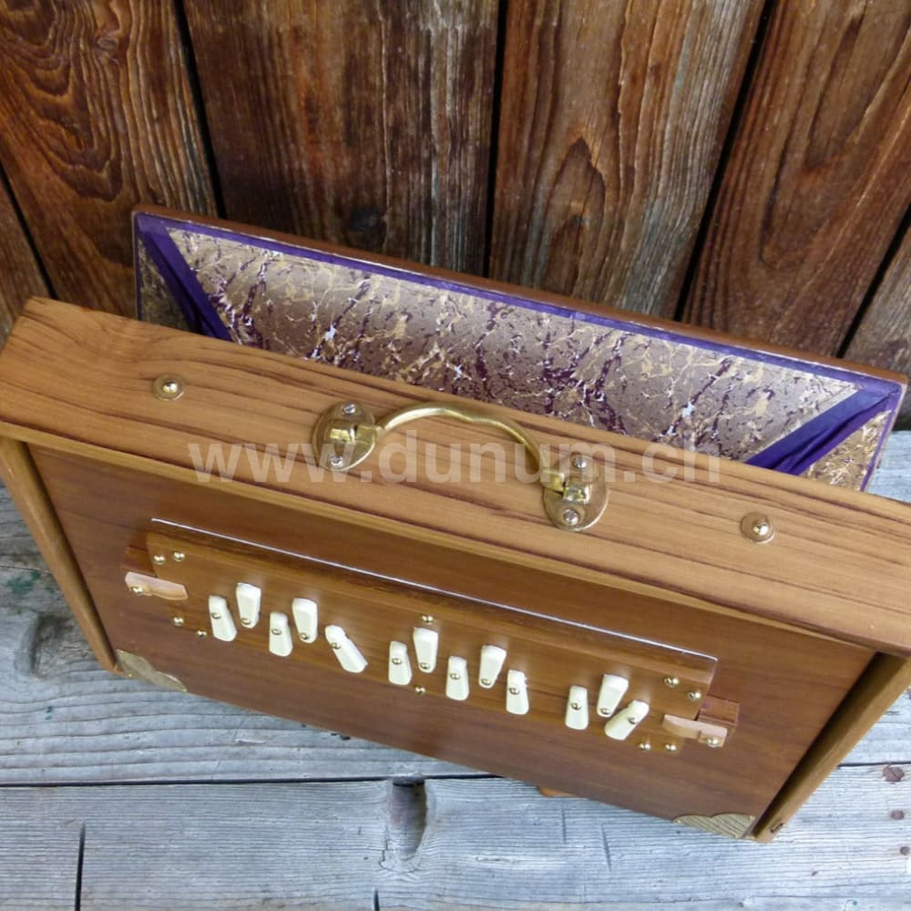 Shruti Box in G gross - 440 Hz Vollholz | Melodisch & Harmonisch | Shrutibox & Harmonium | Dunum.ch