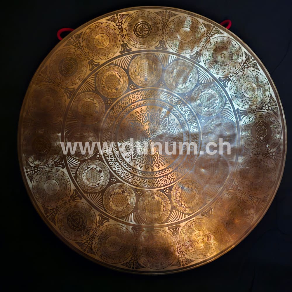 Tempelgong aus Nepal ø 70 cm