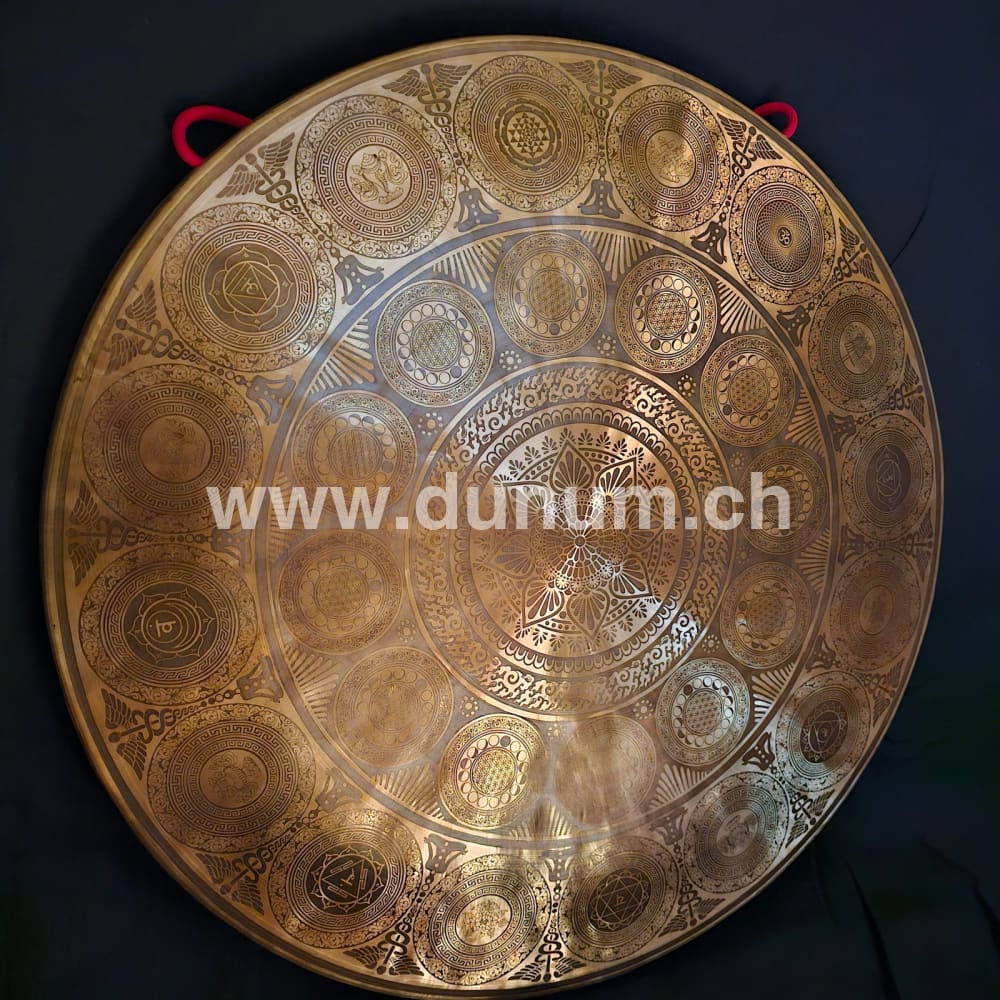 Tempelgong aus Nepal ø 70 cm