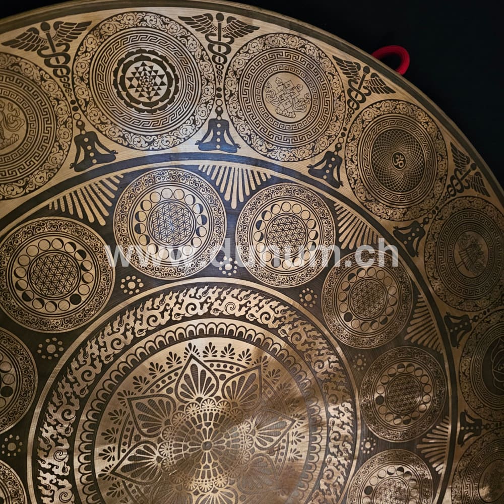 Tempelgong aus Nepal ø 70 cm