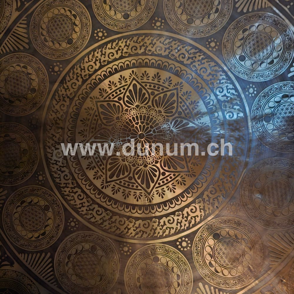 Tempelgong aus Nepal ø 70 cm