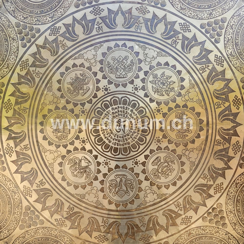 Tempelgong ø 70 cm - Nepal | Koshi, Glocken & Gong | Dunum.ch