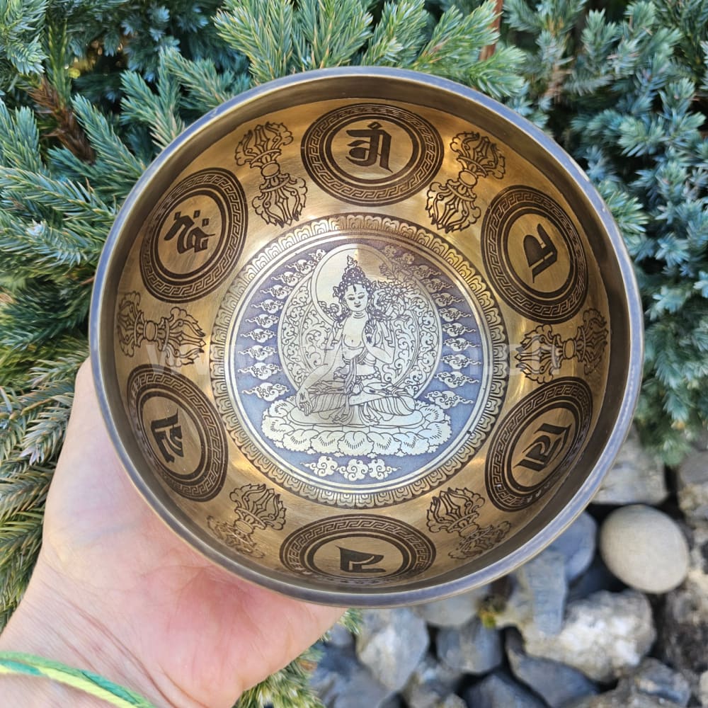 Tibetische Klangschale - ø 11.5 cm | C# in 432 Hz