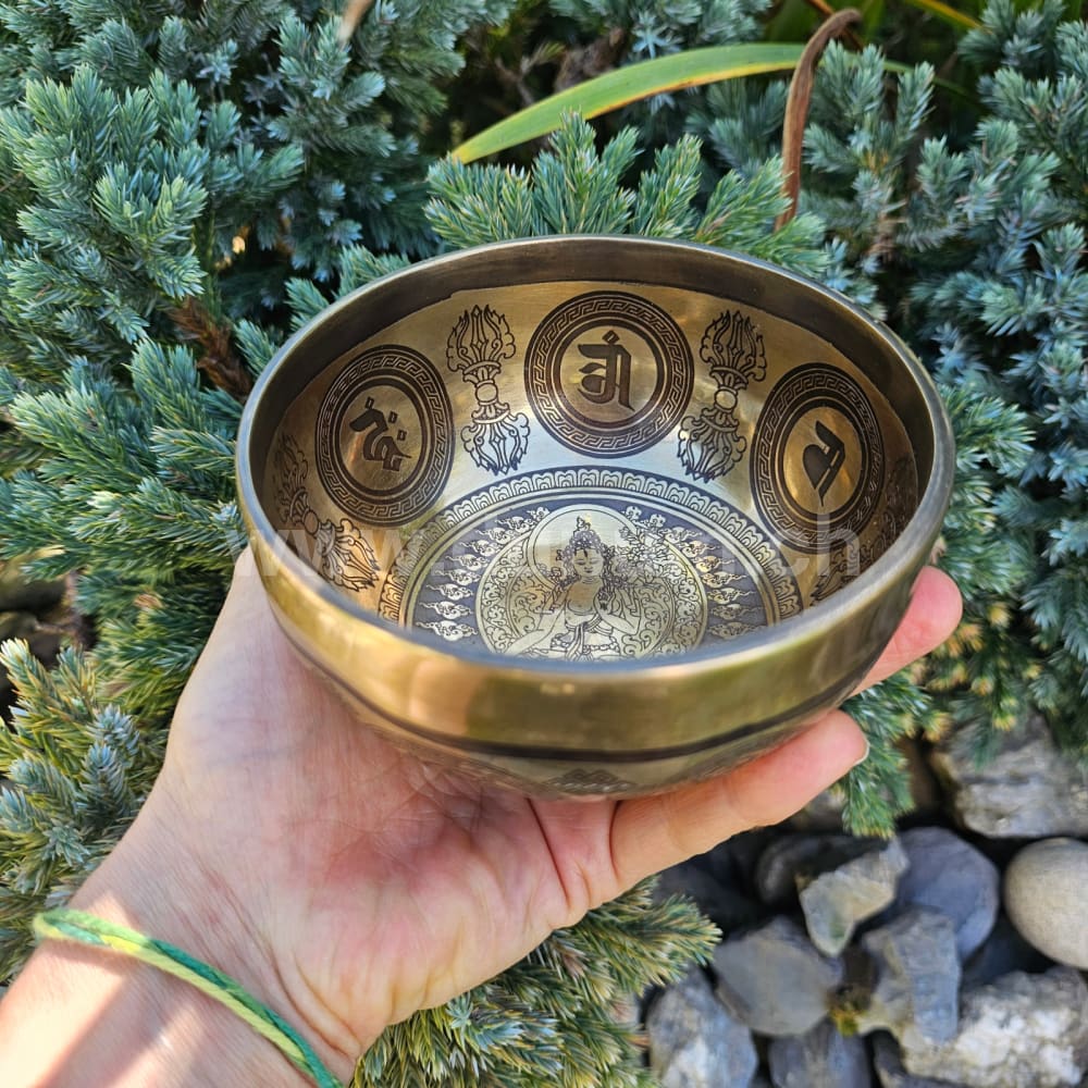 Tibetische Klangschale - ø 11.5 cm | C# in 432 Hz