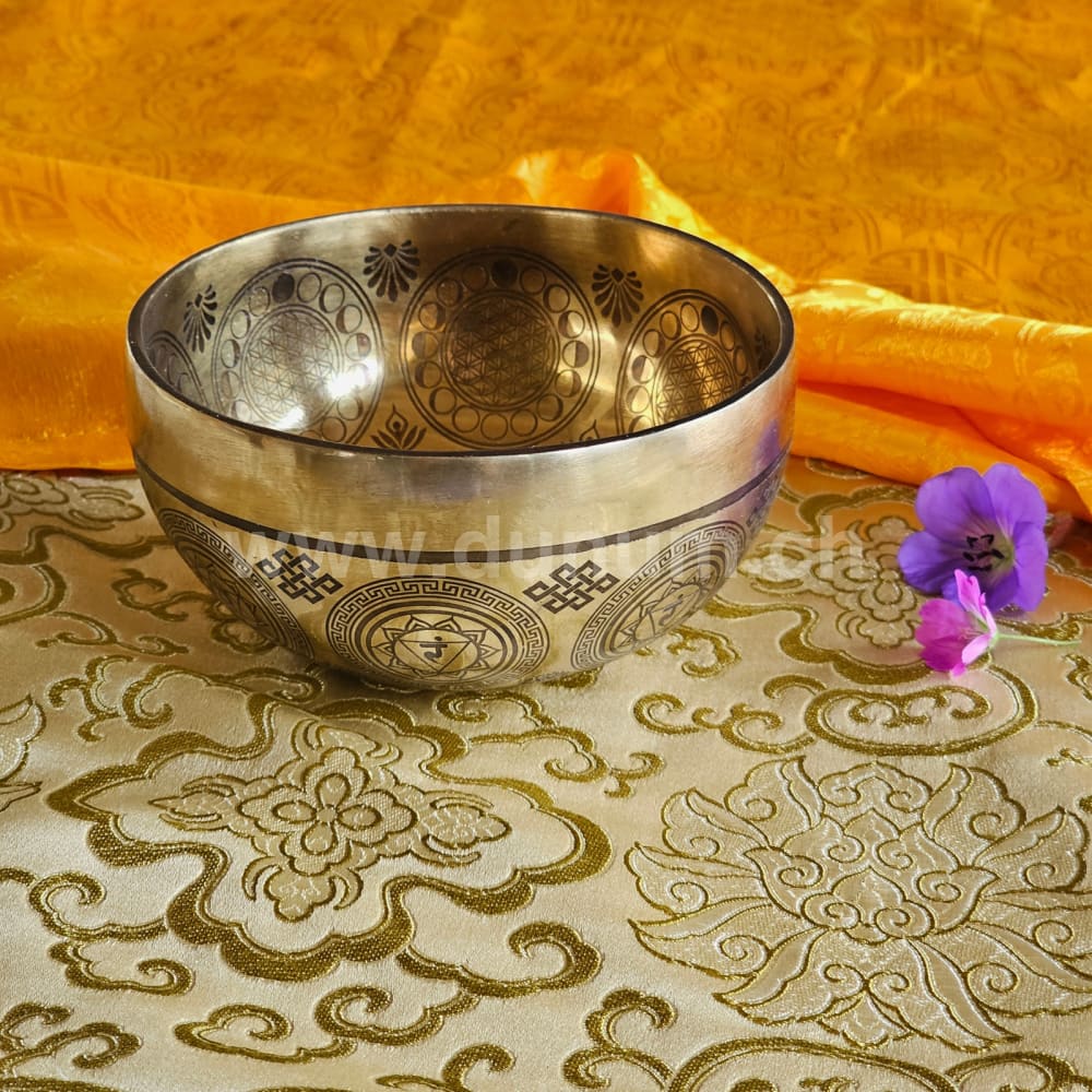 Tibetische Klangschale - Sri Yantra ø 12 cm | Bb