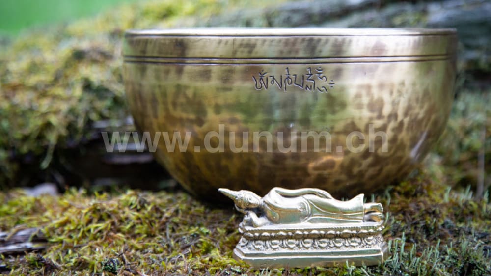 Vollmond Klangschale ø 21 cm - Drittes Auge Chakra | Klangschalen & Stimmgabeln | Vollmond & Chakra Klangschalen | Dunum.ch