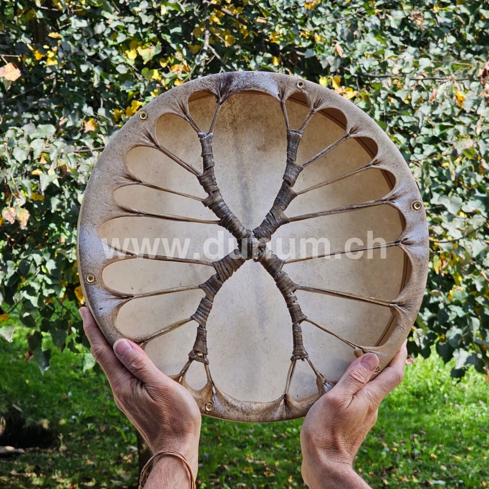 Vollmond Schamanentrommel ø 35 cm - stimmbar - Gemse