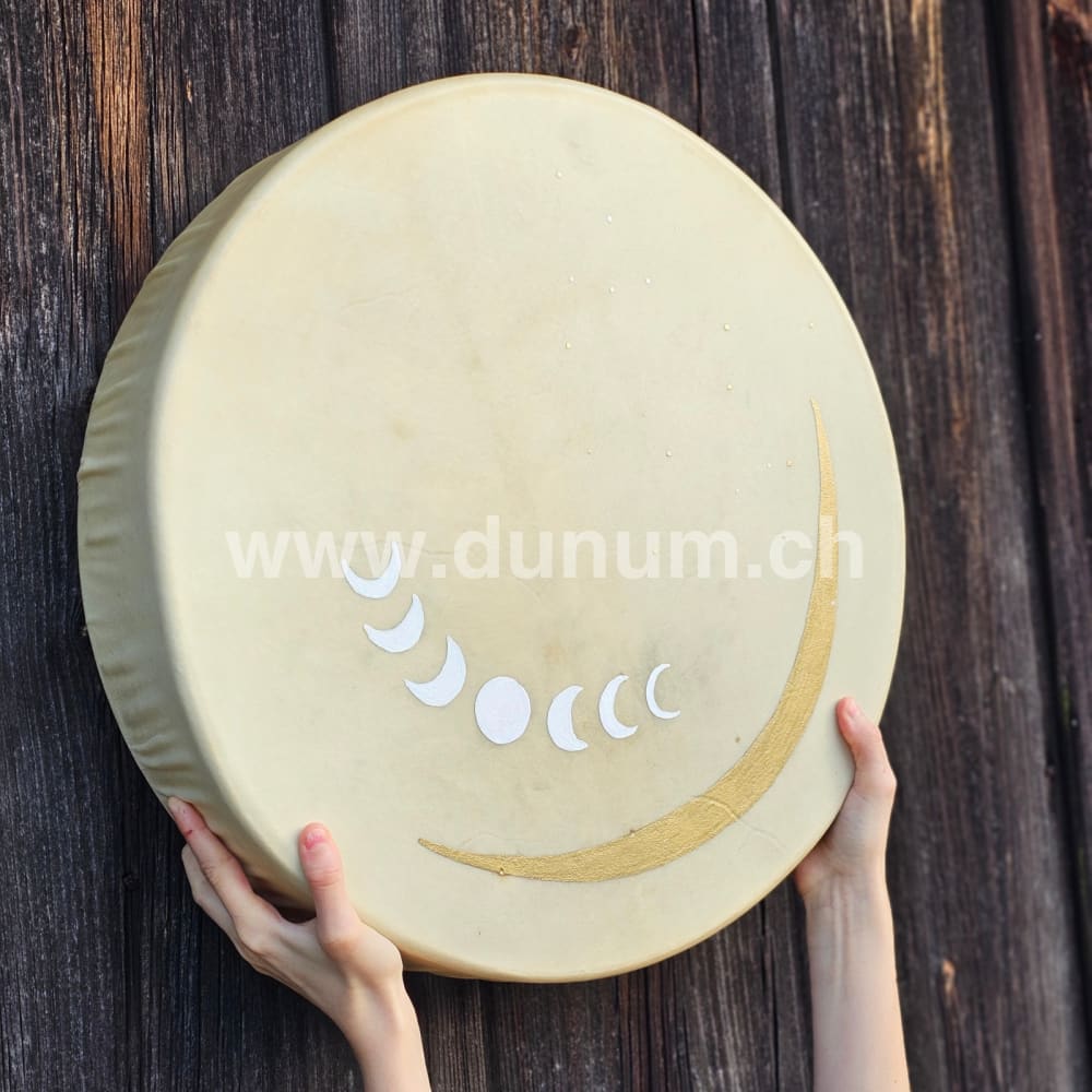 Vollmond Schamanentrommel ø 45 cm - Hirsch | Schamanentrommel | Perkussion & Trommel | Dunum.ch