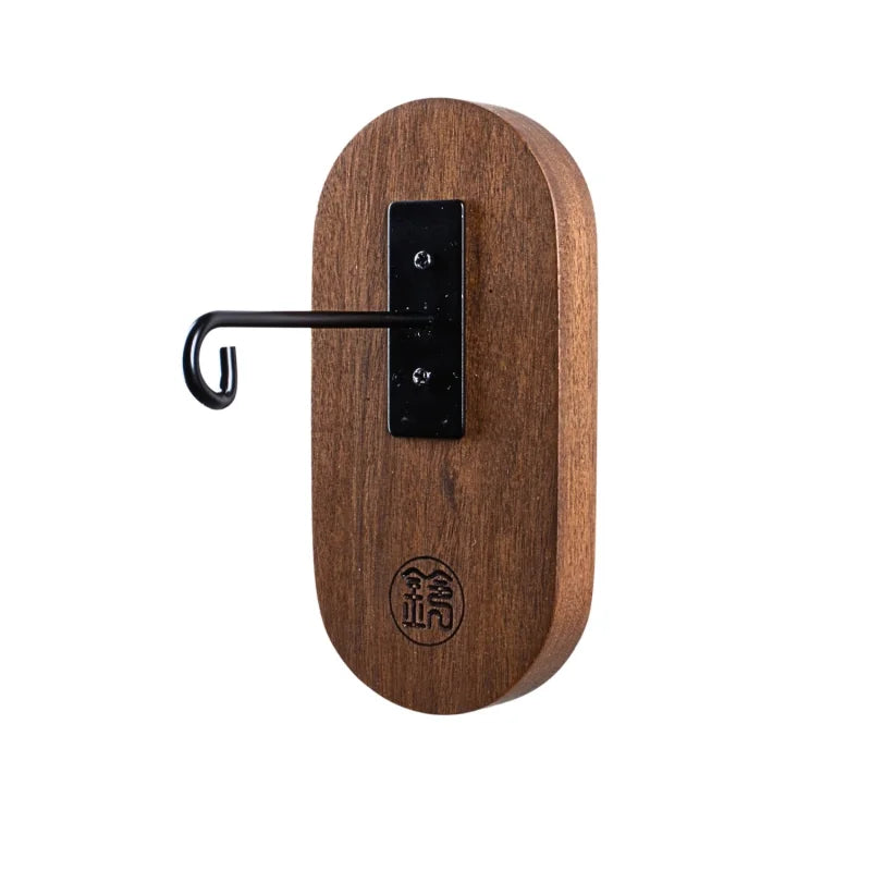 Crochets muraux pour carillons | Bois de noyer
