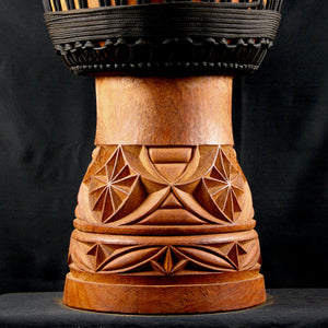 Meisterklasse aus Burkina Faso 36 Ø cm, H 65 cm | Perkussion | Djembé, Bongo und Darbuka | Dunum.ch