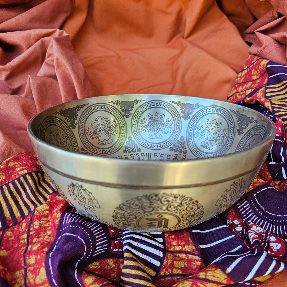 Singing bowl - Buddha ø 20.5 cm