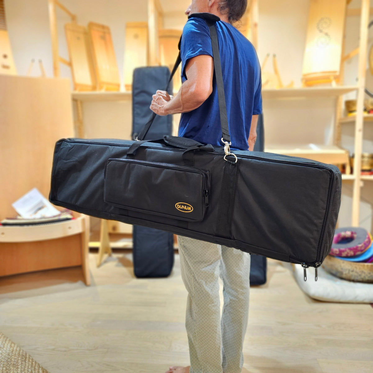 Transporttasche Kotamo und Doppelmonochord