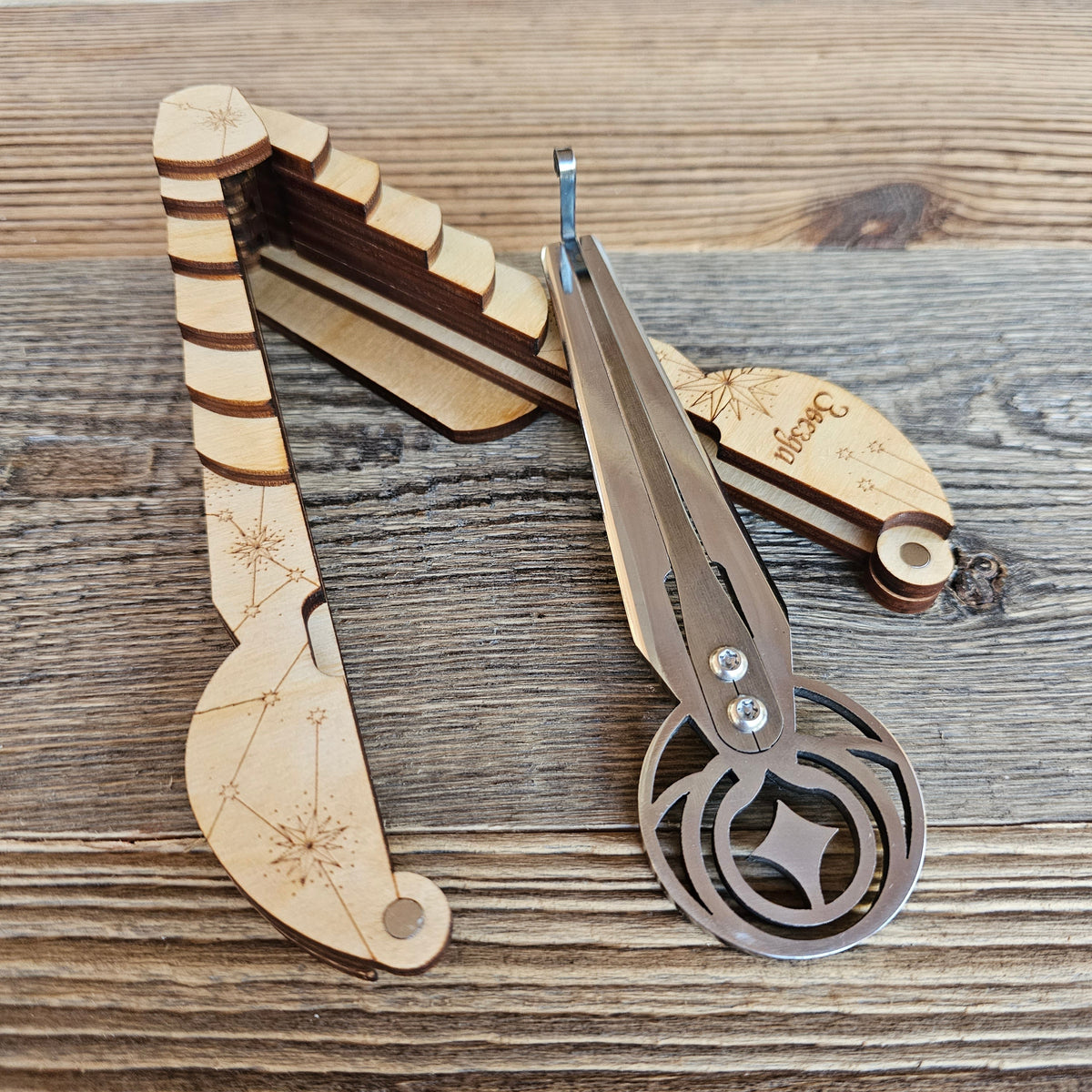 Maultrommel Stern mit Holzbox | Didgeridoo &amp; Maultrommeln | Dunum.ch