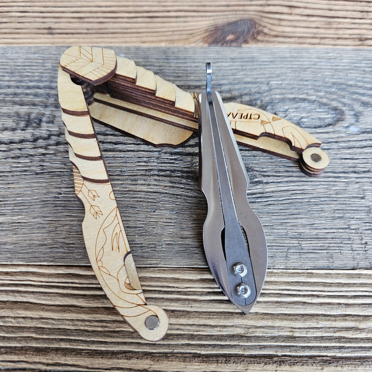 Maultrommel Pfeil mit Holzbox
