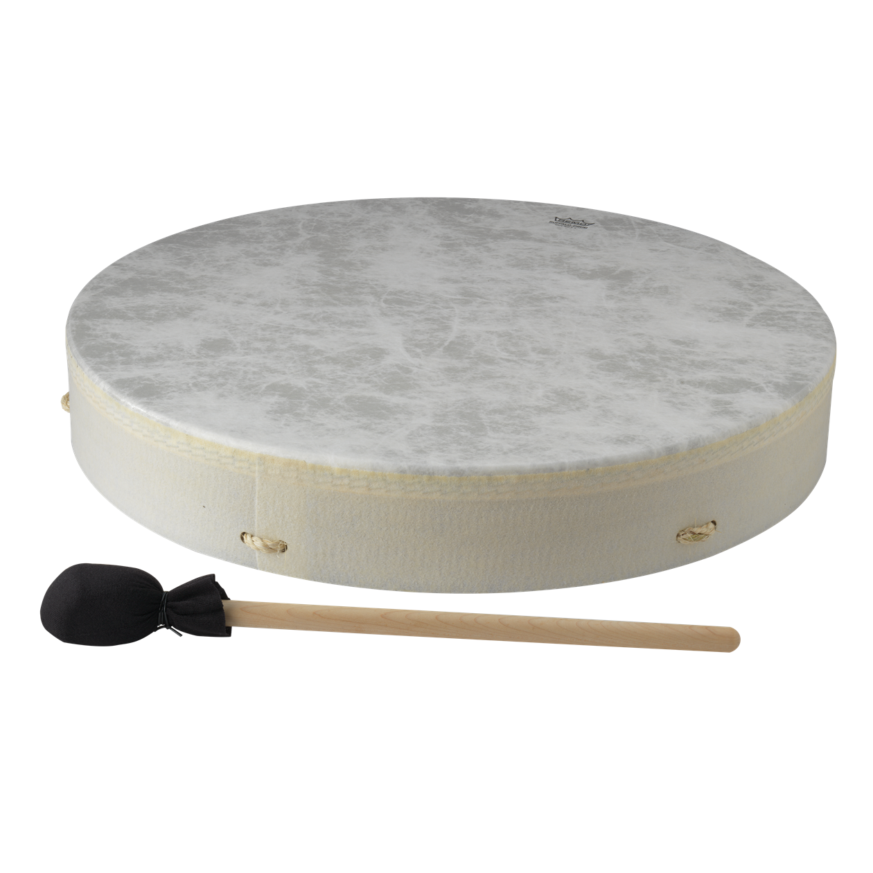 Vegane Buffalo Drum ø 50 cm mit Schlägel | Perkussion | Schamanentrommel | Dunum.ch