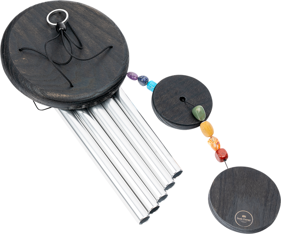 Chakra Meditation Chime 25" - Silber | Koshi, Glocken & Gong | Windspiele | Dunum.ch