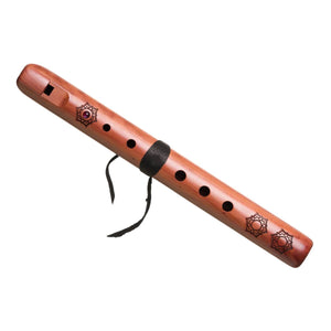 KRONEN Chakra Spirit Flöte in B - Aromatische Zeder | Blasinstrumente | Erdton & Chakra Flöten | Dunum.ch