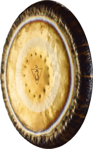 Kronen Chakra Gong 24&quot; - 60cm | Gong | Planeten &amp; Chakra Gong | Dunum.ch