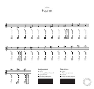 Sopran Blockflöte -Kirsche- | Musikinstrumente für Gross & Klein | Musikinstrumente für Schulen | Dunum.ch