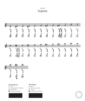 Küng Blockflöte Superio Sopran-c" Birnbaum