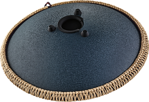 Octave Steel Tongue Drum - D Amara - Blumendesign | Handpan | Dunum.ch