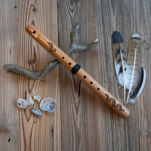 Spirit Flute Traditionell - F#-Moll | Blasinstrumente | Indianische Flöten | Dunum.ch