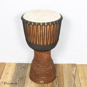 Djembé Meisterklasse aus Burkina Faso Ø 34 cm, H 67 cm