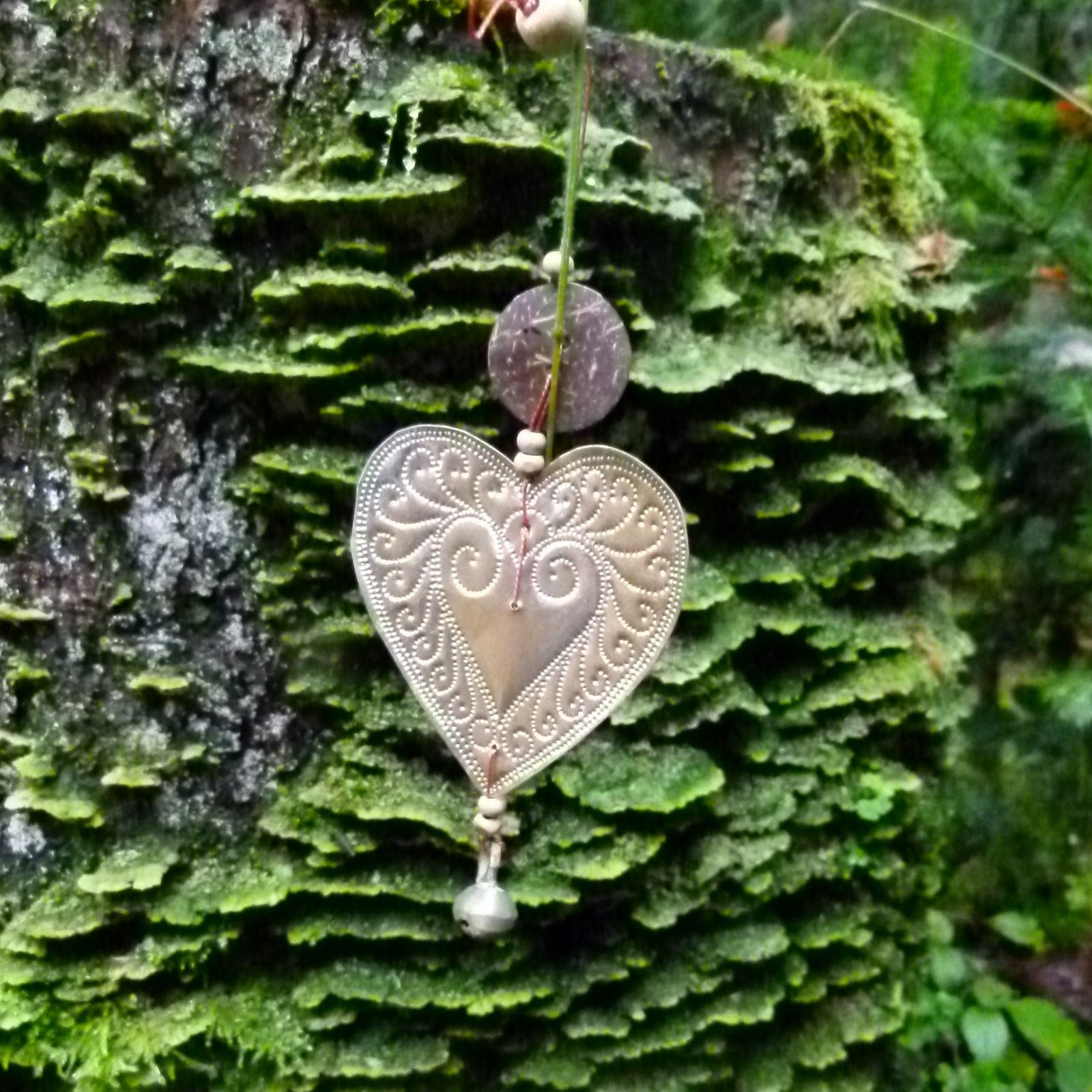 Herzblatt Glöckchen | Koshi, Glocken & Gong | Windspiele | Dunum.ch