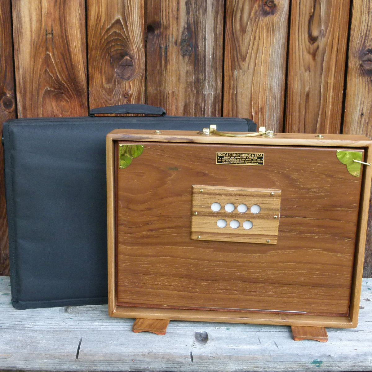 Shruti Box 2 Oktaven in G gross - 432 Hz Vollholz | Melodisch &amp; Harmonisch | Shrutibox &amp; Harmonium | Dunum.ch