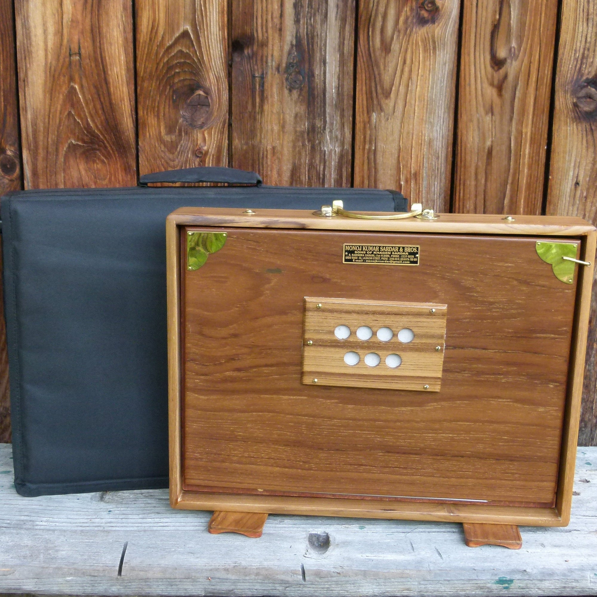 Shruti Box 2 Oktaven in G gross - 440 Hz Vollholz | Melodisch & Harmonisch | Shrutibox & Harmonium | Dunum.ch